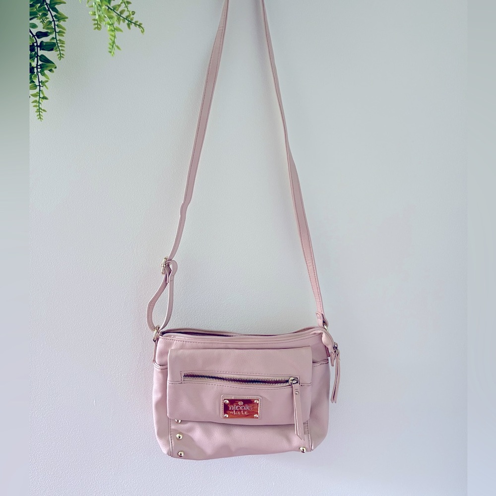 Nicole by Nicole Miller blush pink purse